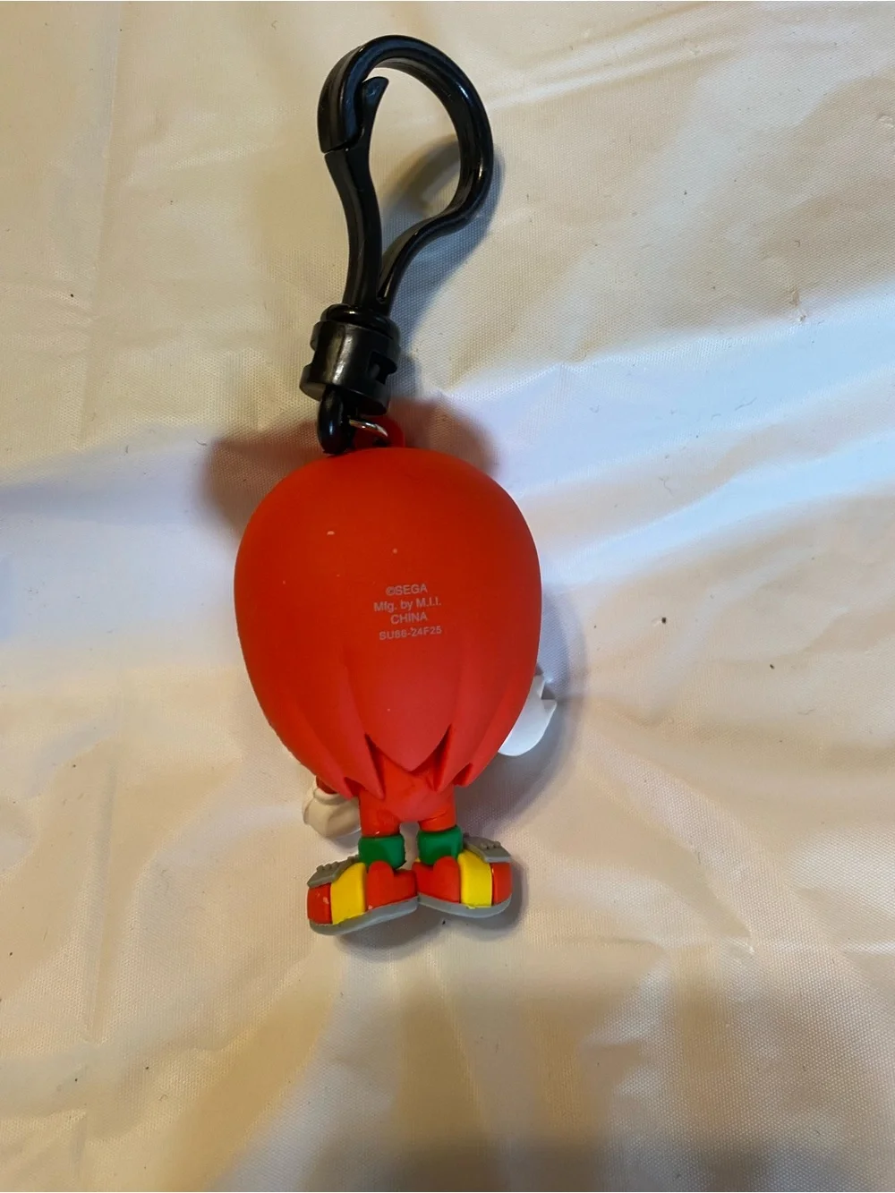 Red Knuckles Keychain Phone Accessory - Branded Character Clip